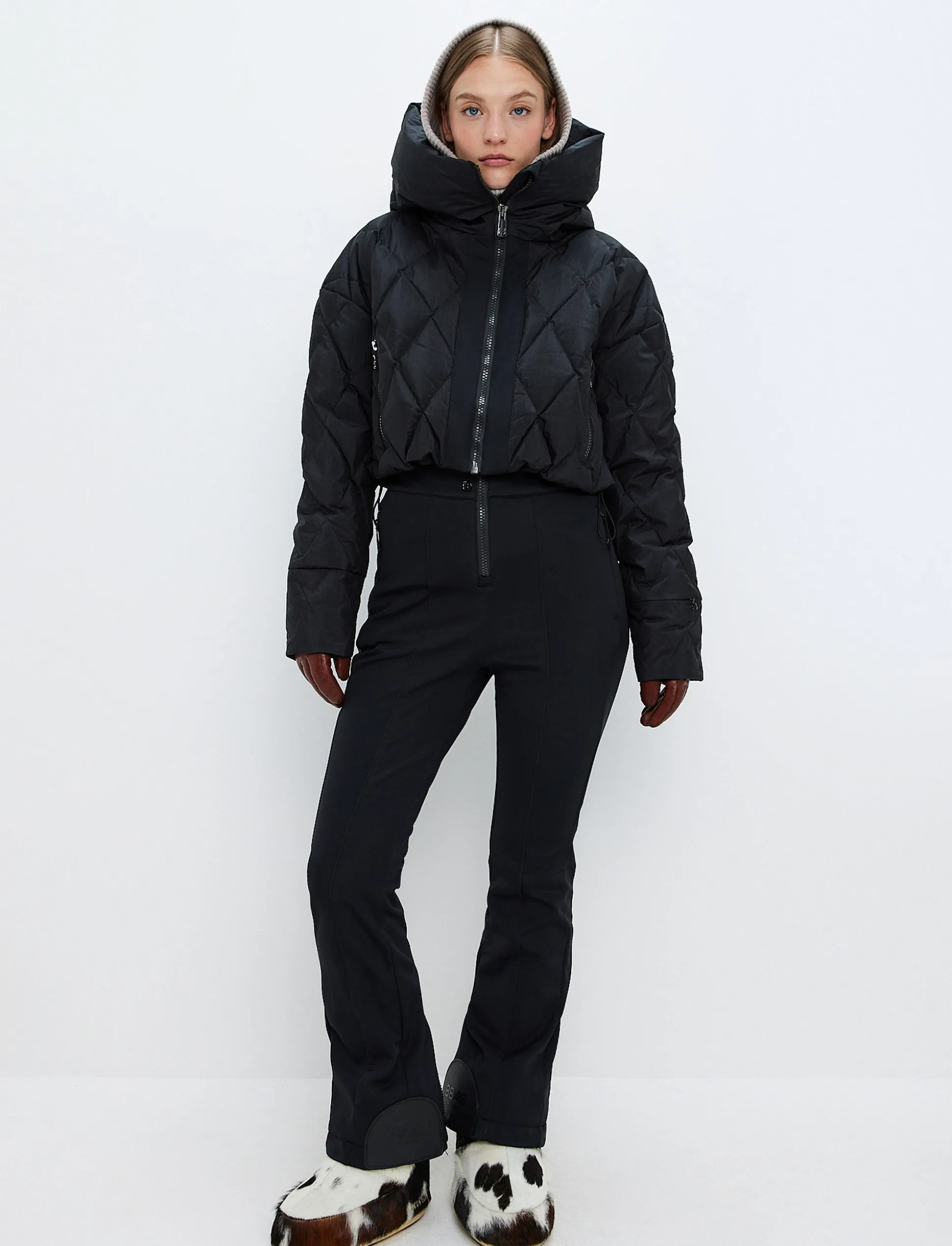 8848 Altitude Amina W Ski Suit - Black Clearance