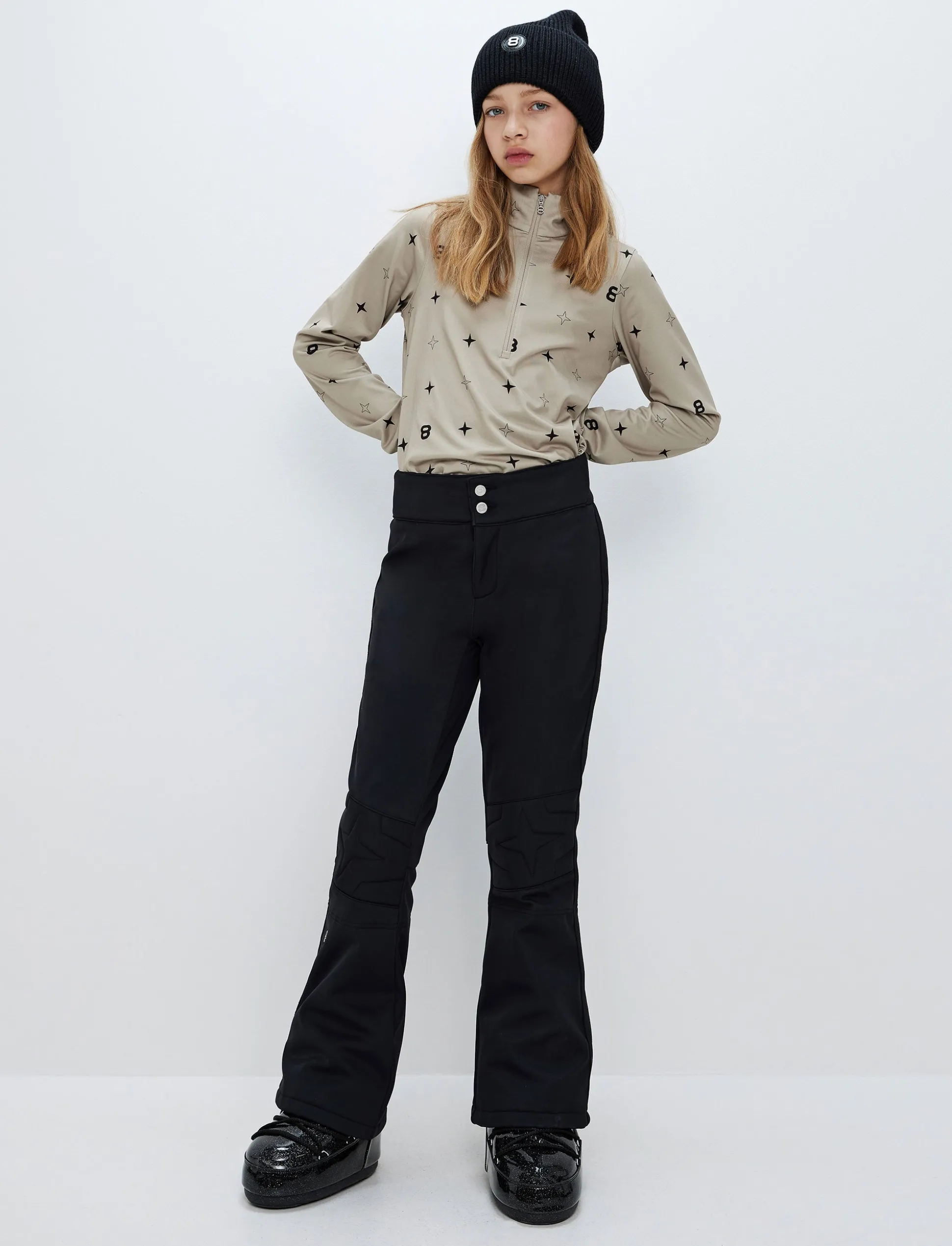 8848 Altitude Annbell Star Jr Pant - Black Cheap