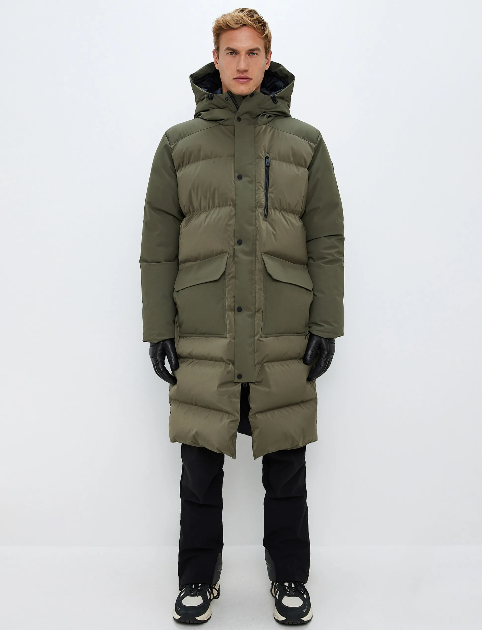 8848 Altitude Boncourt Down Coat - Army Green Store