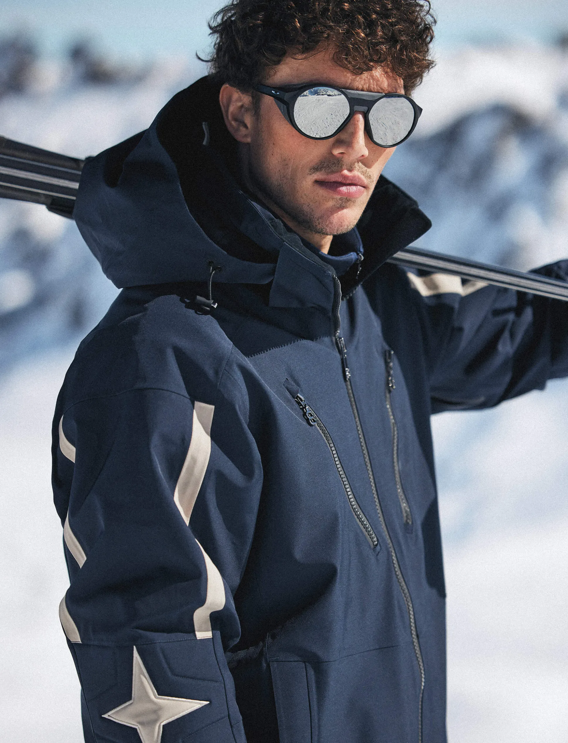 8848 Altitude Buck Hill Ski Jacket - Navy Discount