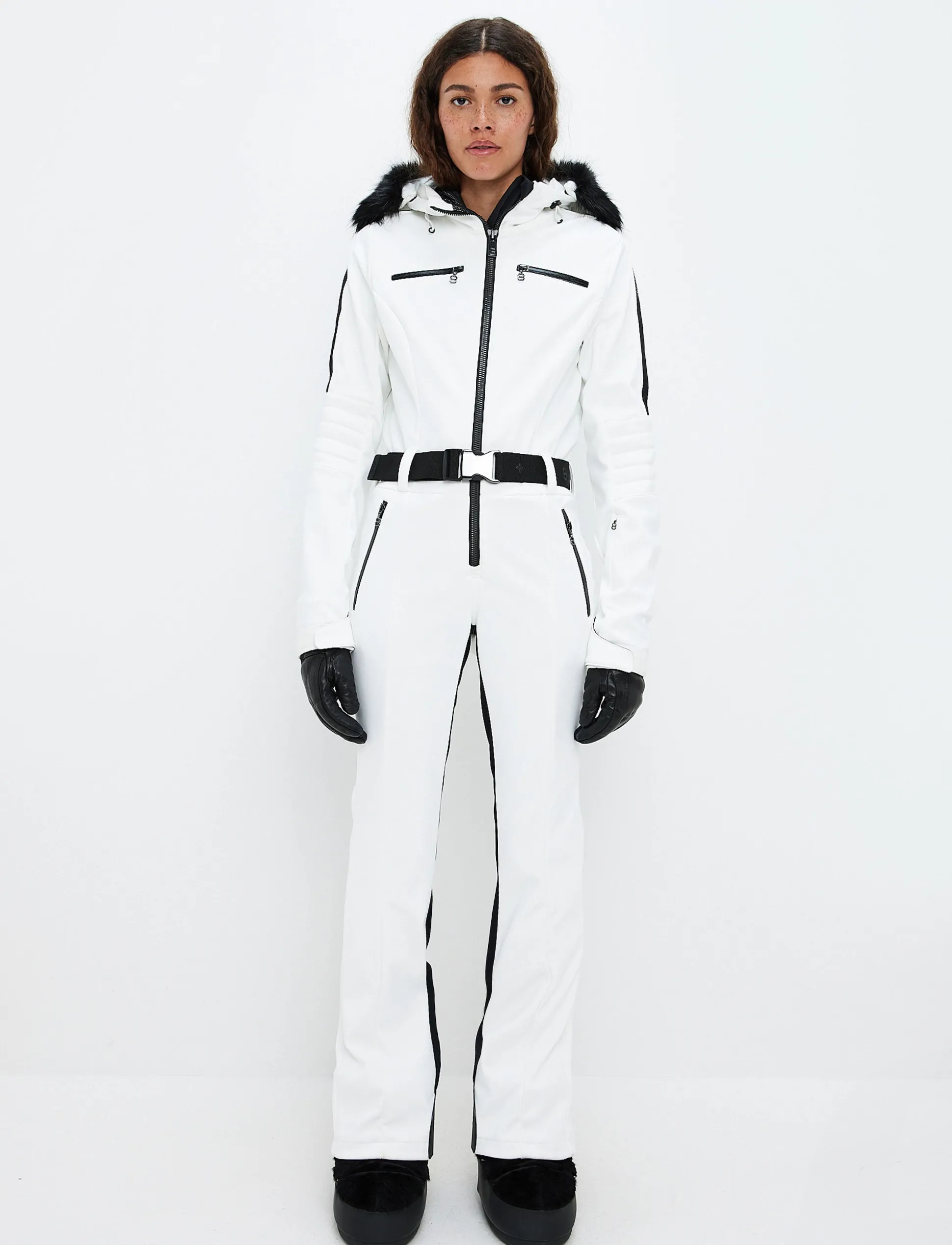 8848 Altitude Cat 2.0 W Ski Suit - Blanc Shop