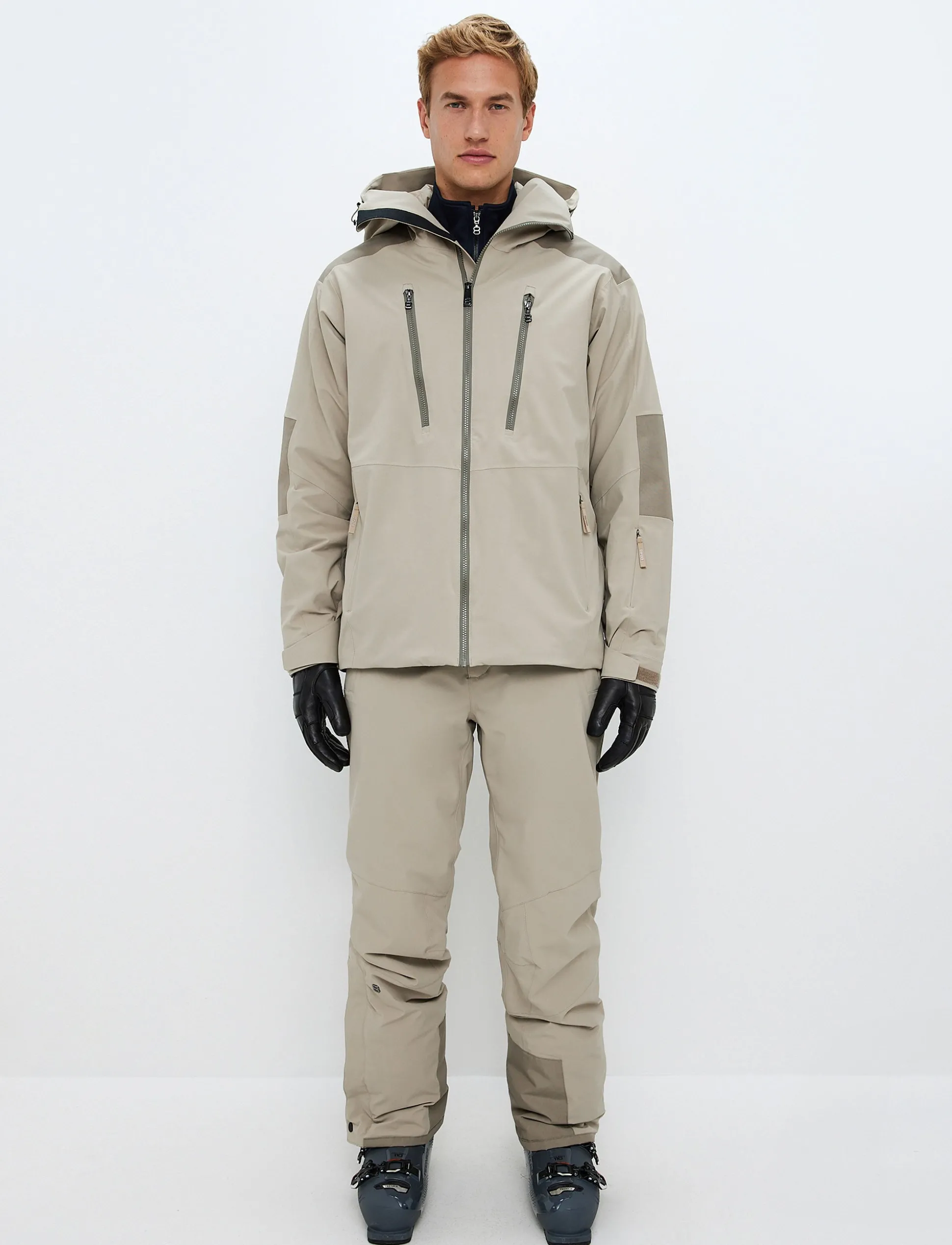 8848 Altitude Dene Ski Jacket - Lt Beige New