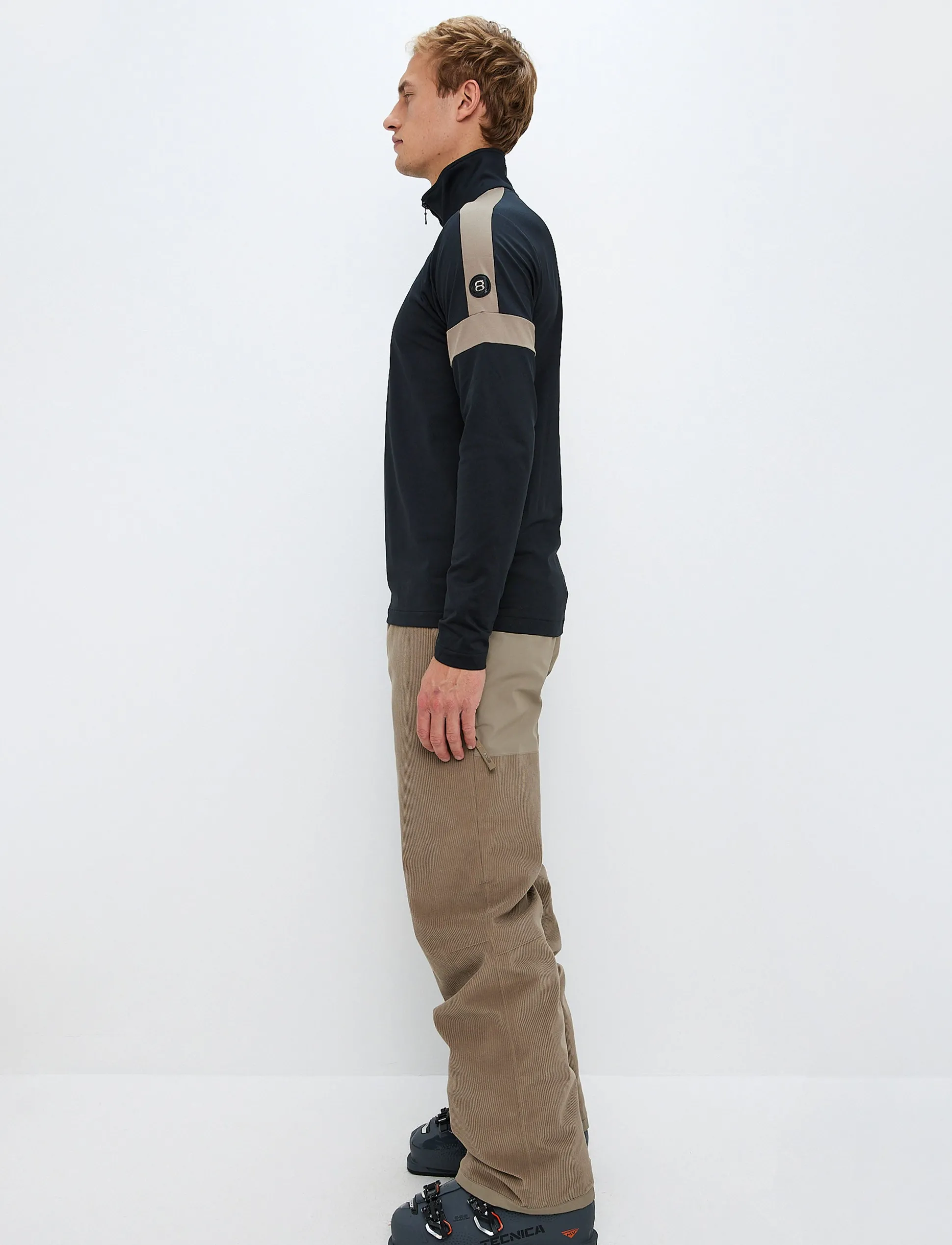 8848 Altitude Dino 1/2 Zip Sweat - Black Discount