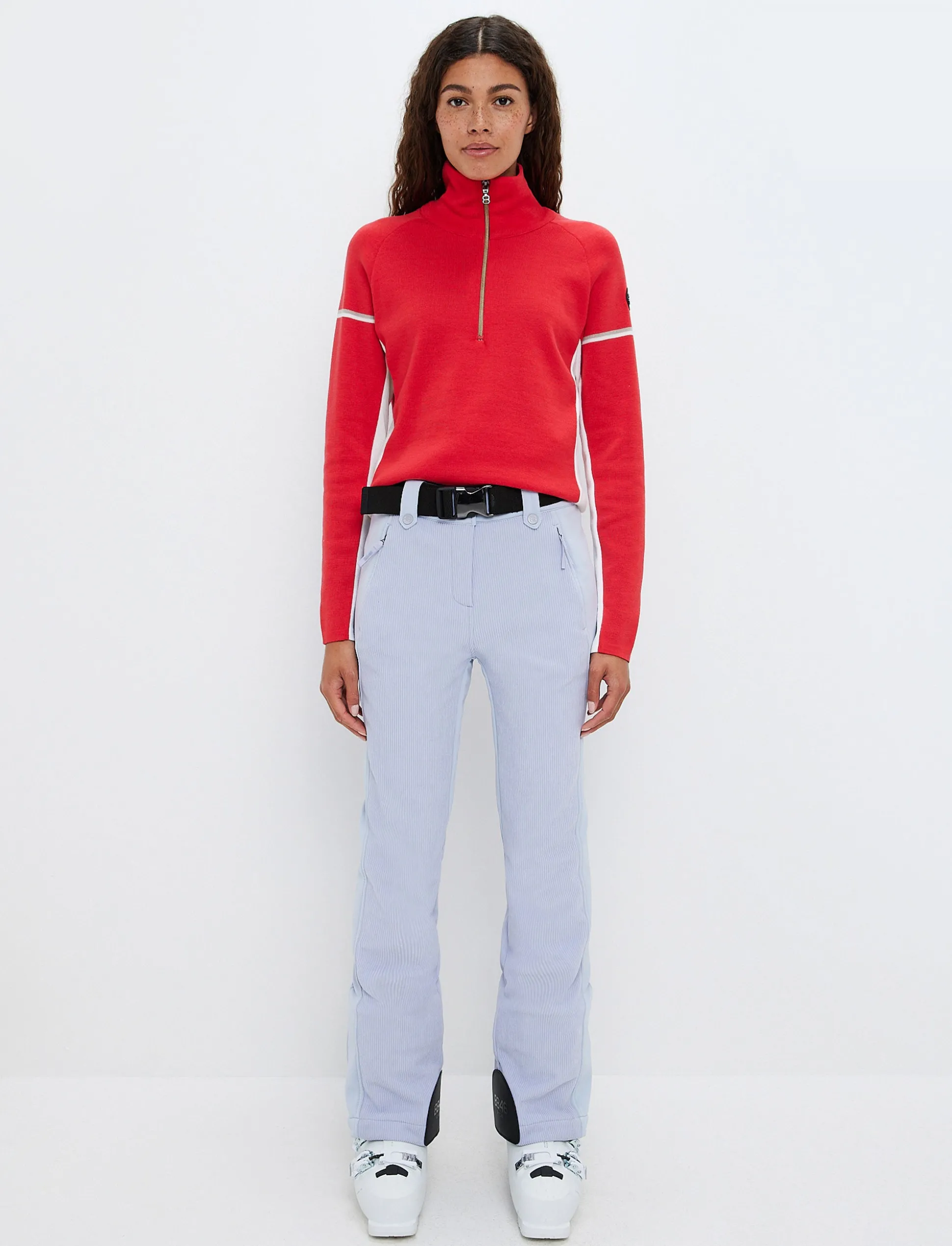 8848 Altitude Ember W Merino Sweat - Poinsetta Red Shop