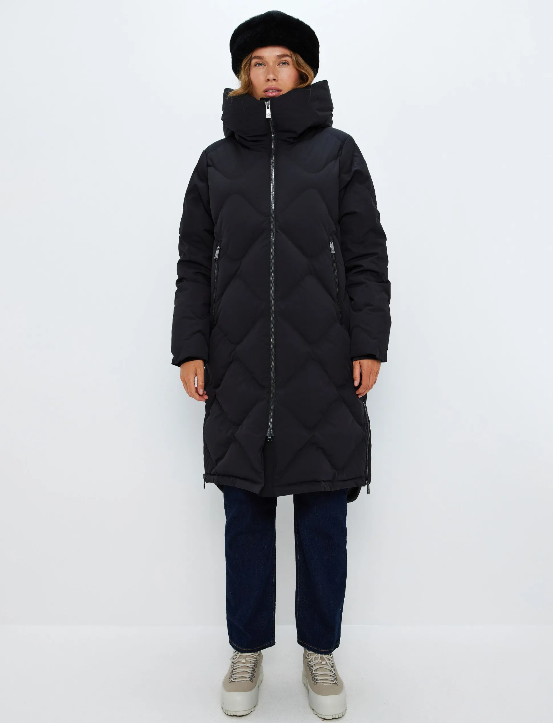 8848 Altitude Gwen W Down Coat - Black Store