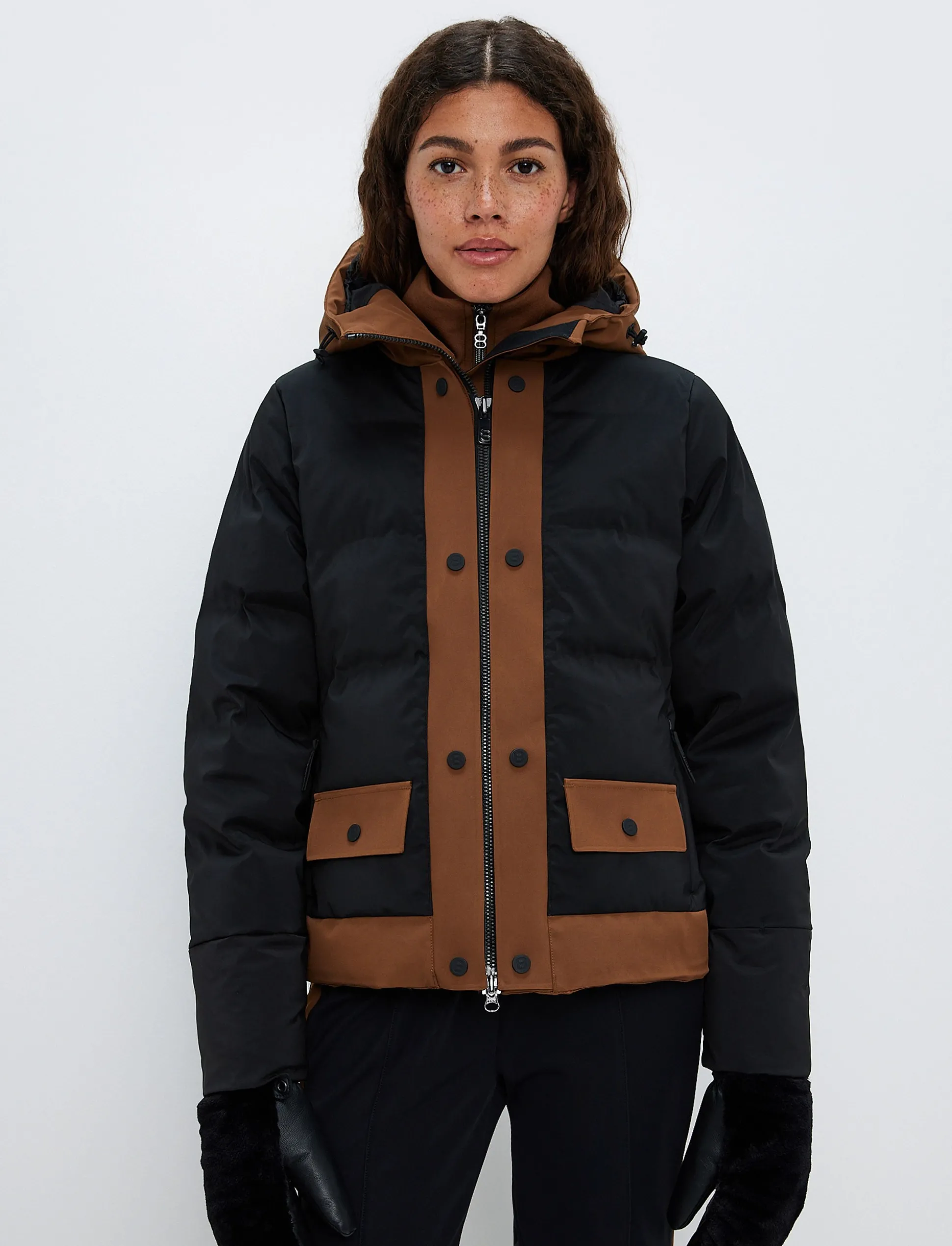 harlow_w_ski_jacket__blackcashmere_brown_2.webp 8848 Altitude Harlow W Ski Jacket - Black/Cashmere Brown Discount