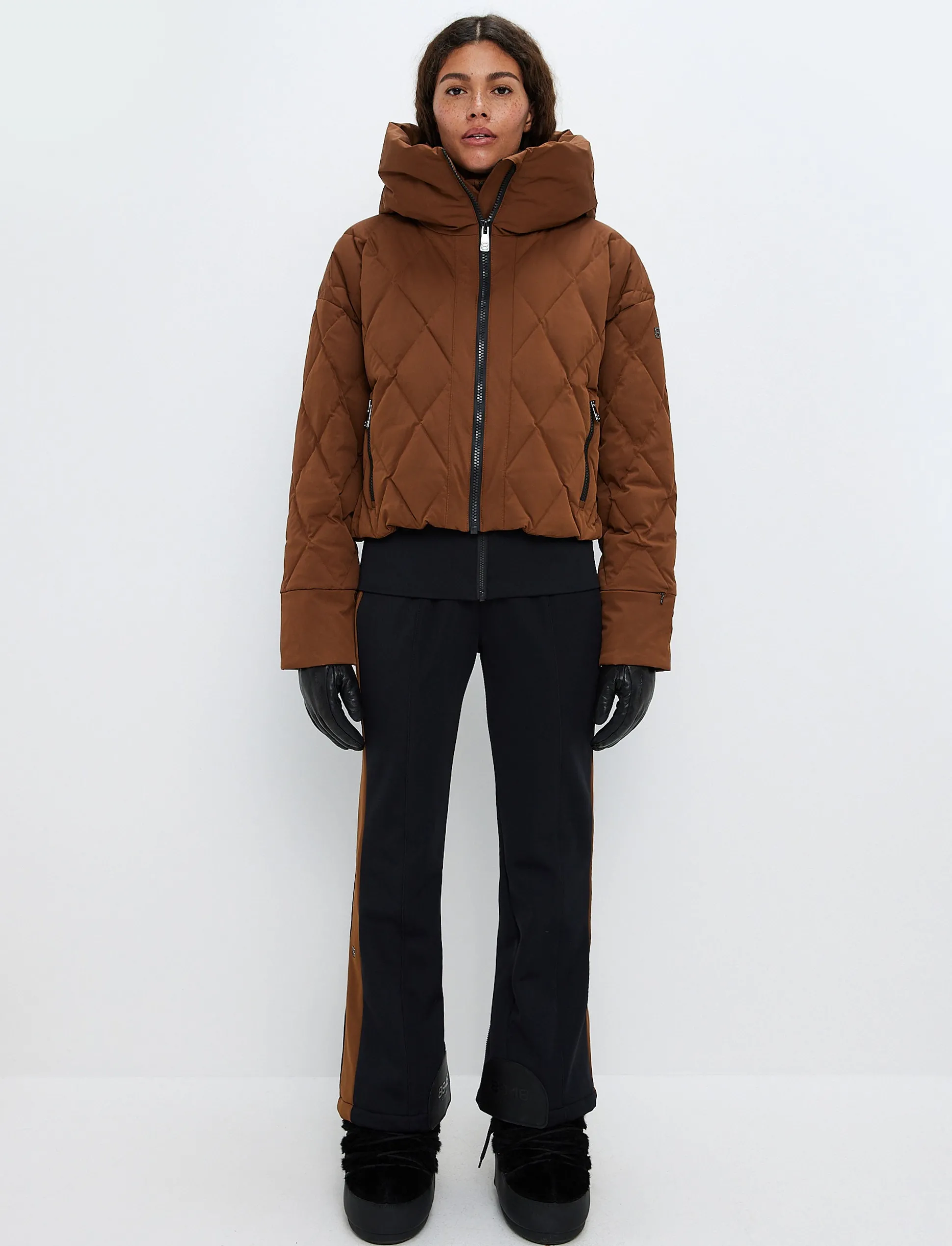 8848 Altitude Hildi W Ski Puffer - Cashmere Brown Shop