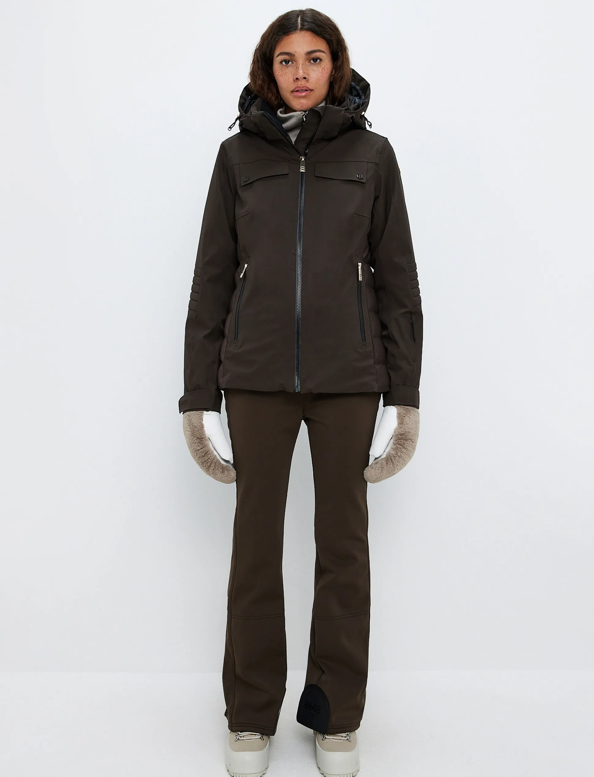 8848 Altitude Jodie W Ski Jacket - Coffea Best Sale