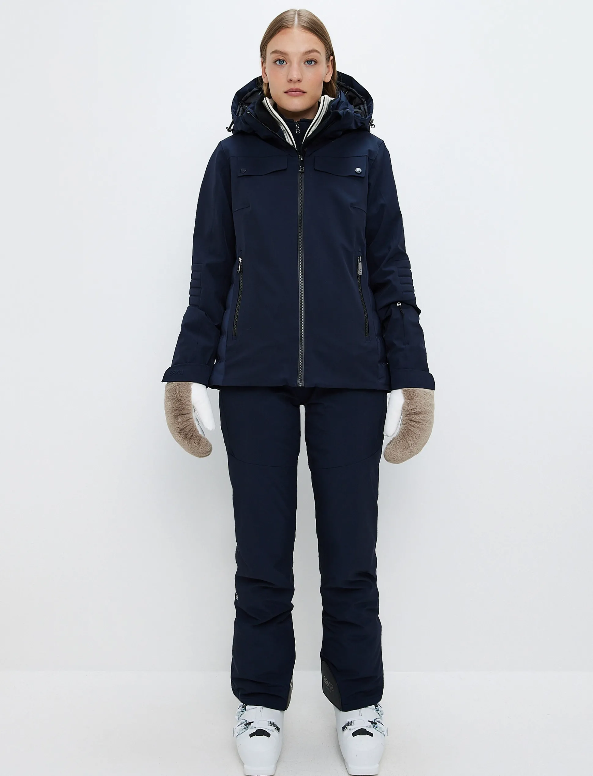 8848 Altitude Jodie W Ski Jacket - Navy Cheap