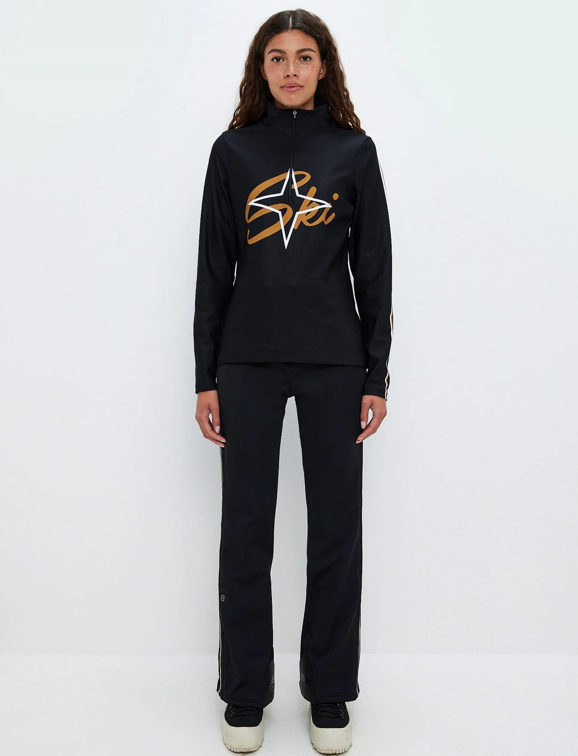 8848 Altitude Leni W Ski Sweat - Black Clearance