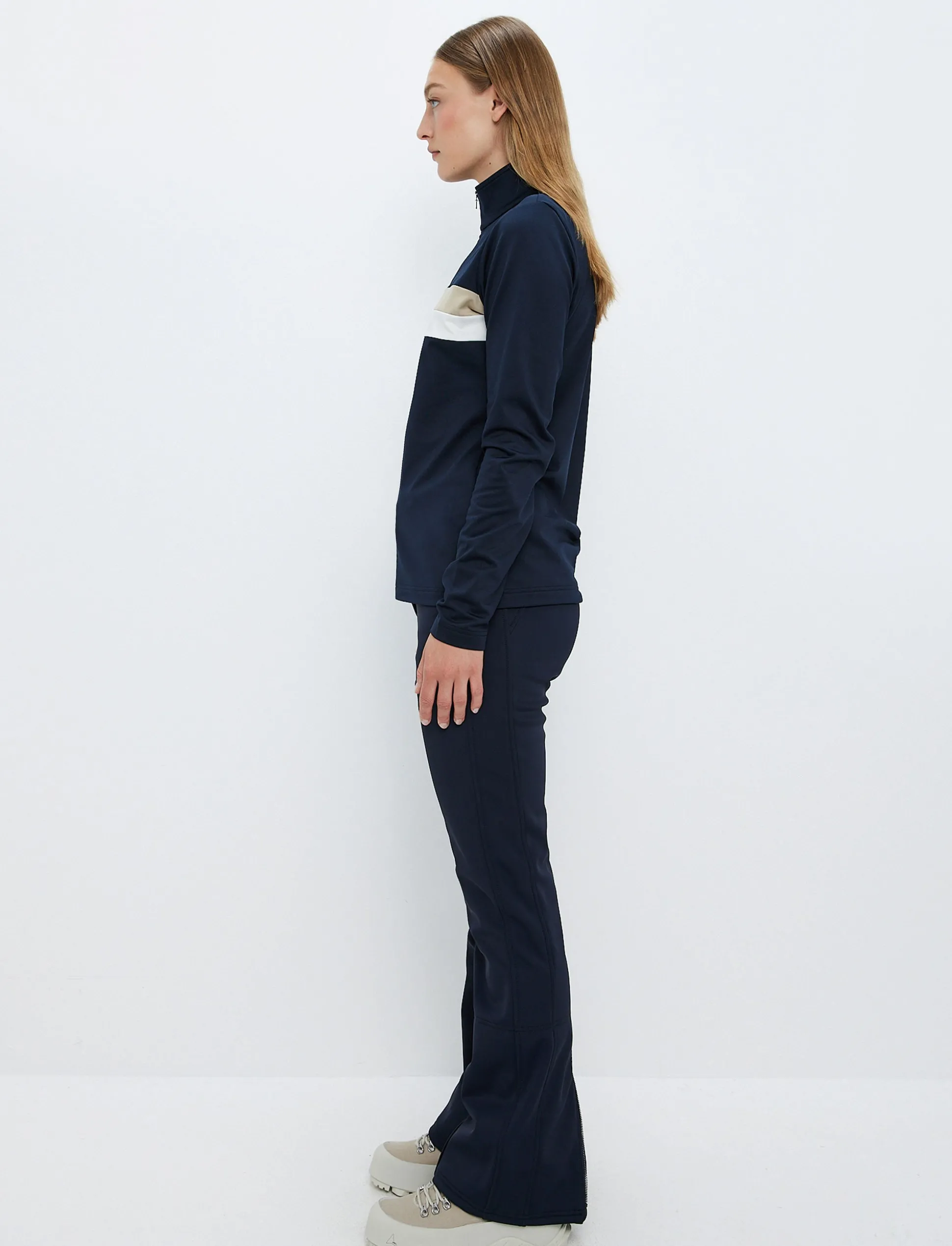 8848 Altitude Lexie W Sweat - Navy/Lt Beige Hot