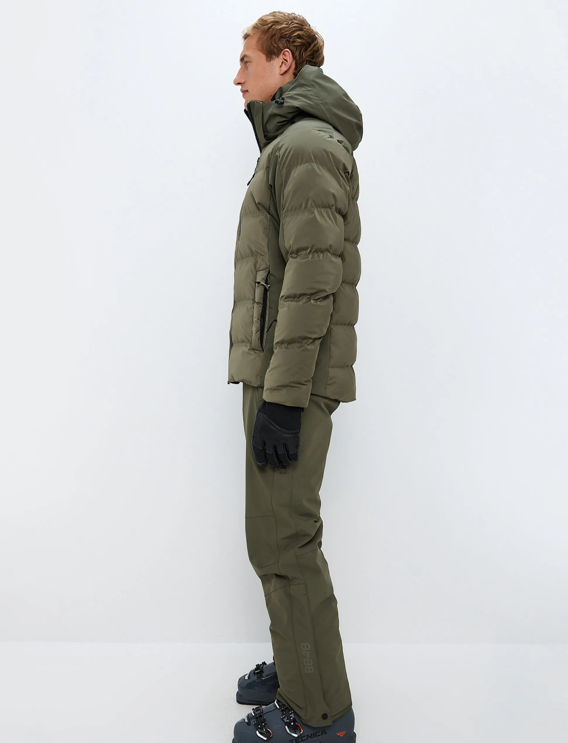 8848 Altitude Malik Ski Jacket - Army Green Online