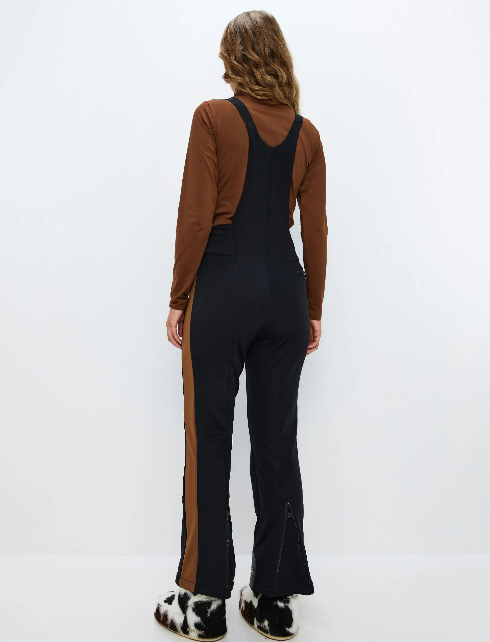 8848 Altitude Maya W Bib Pant - Black/Cashmere Brown Best Sale