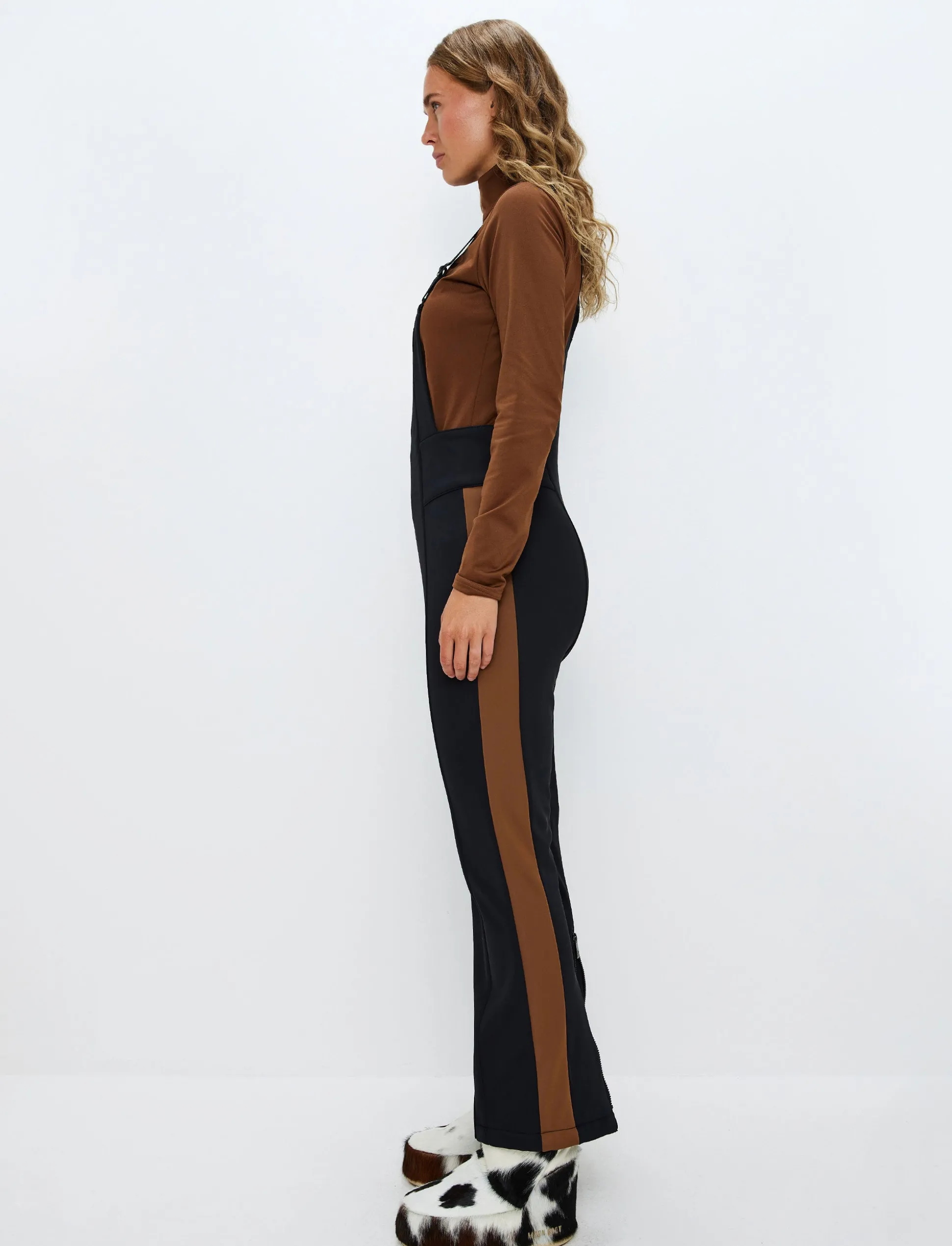maya_w_bib_pant__blackcashmere_brown_2.webp 8848 Altitude Maya W Bib Pant - Black/Cashmere Brown Best Sale