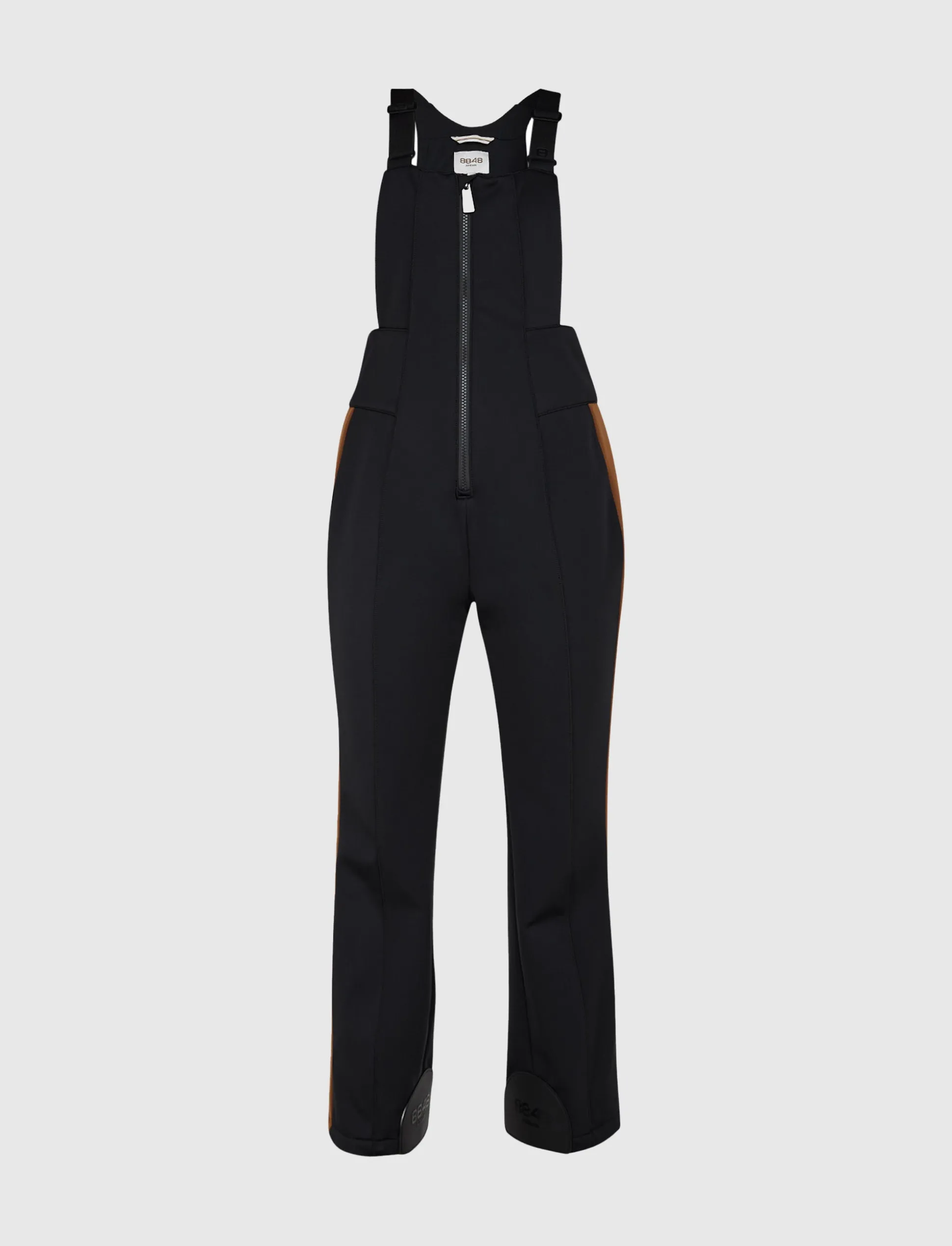 maya_w_bib_pant__blackcashmere_brown_5.webp 8848 Altitude Maya W Bib Pant - Black/Cashmere Brown Best Sale