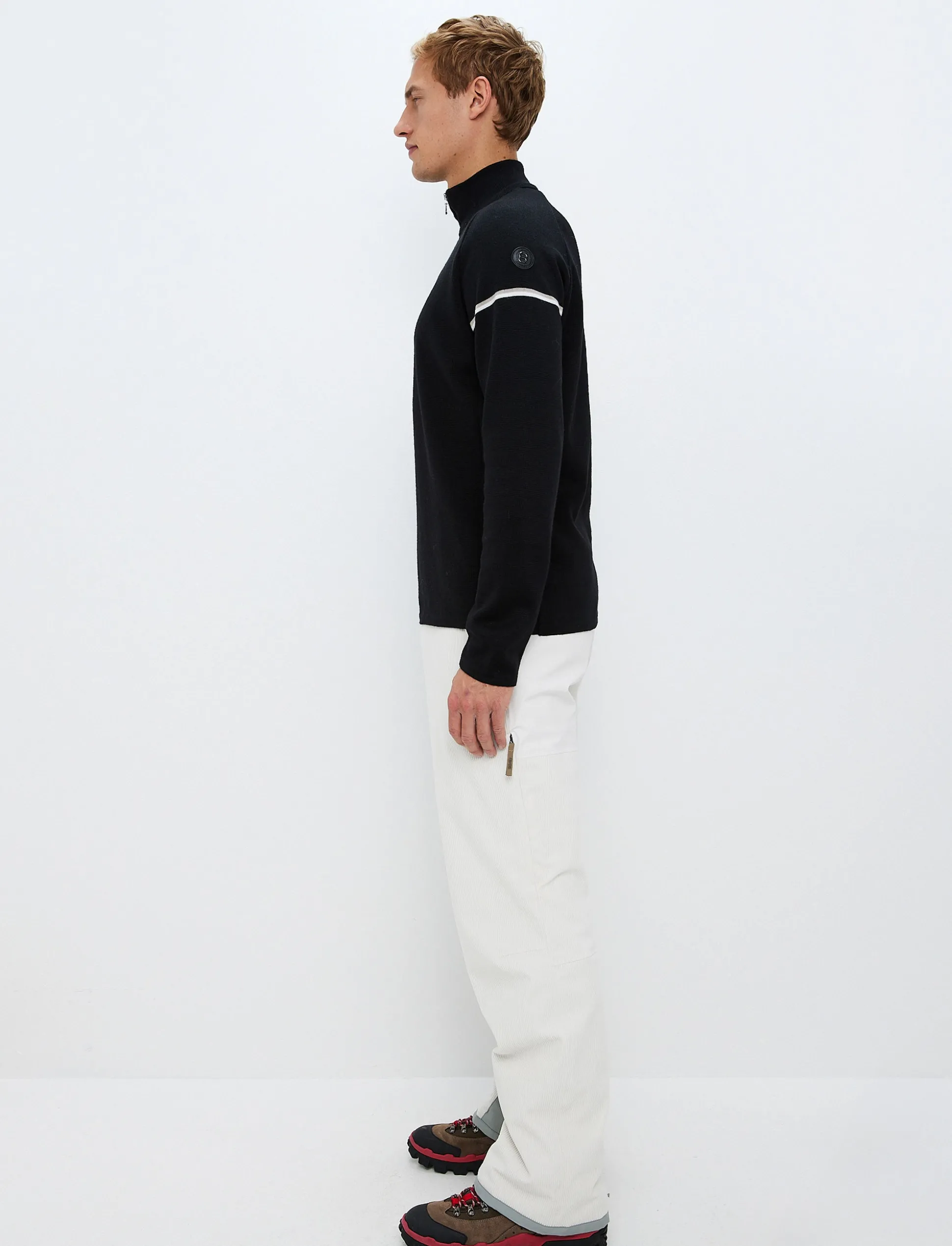 8848 Altitude Moritz Merino Sweat - Black Discount