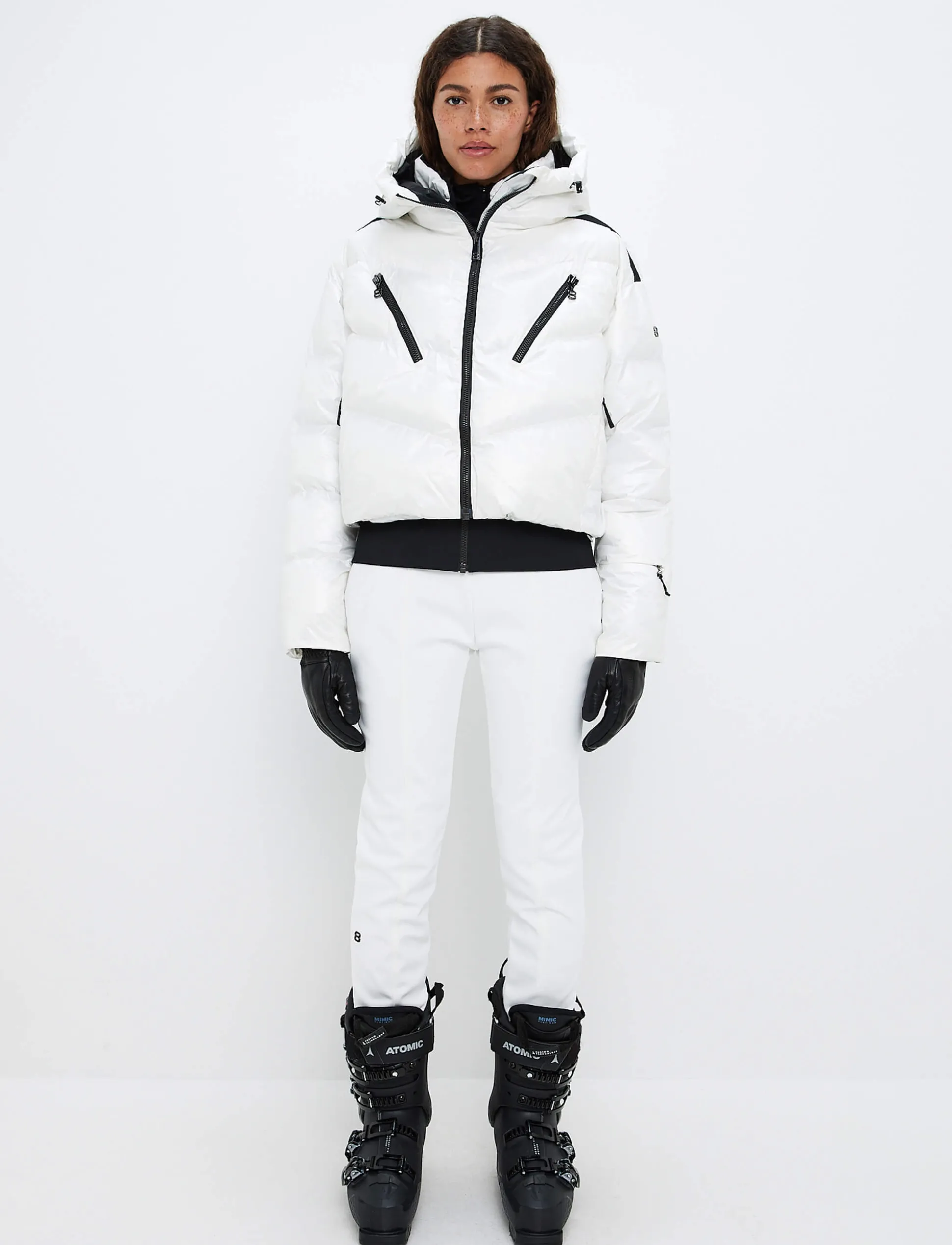 8848 Altitude Noelle W Ski Jacket - Blanc Flash Sale