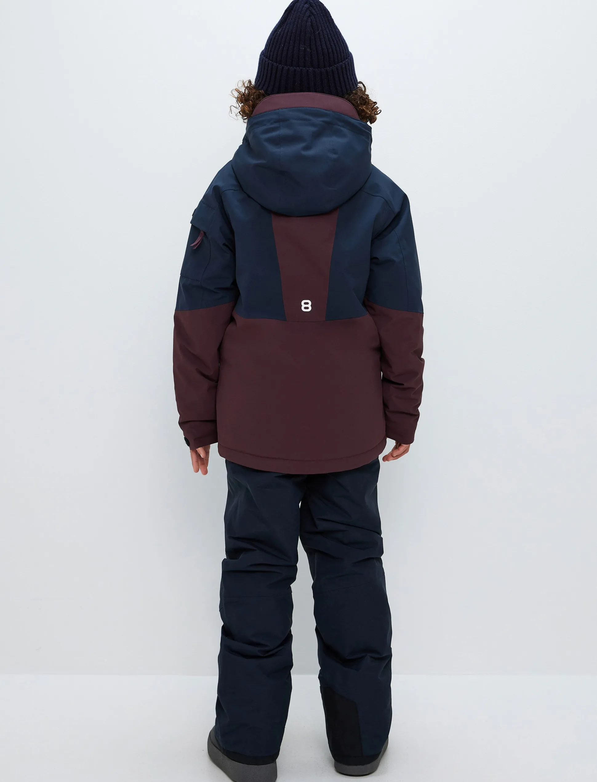 8848 Altitude Otis 2.0 Jr Jacket - Dk Burgundy Hot