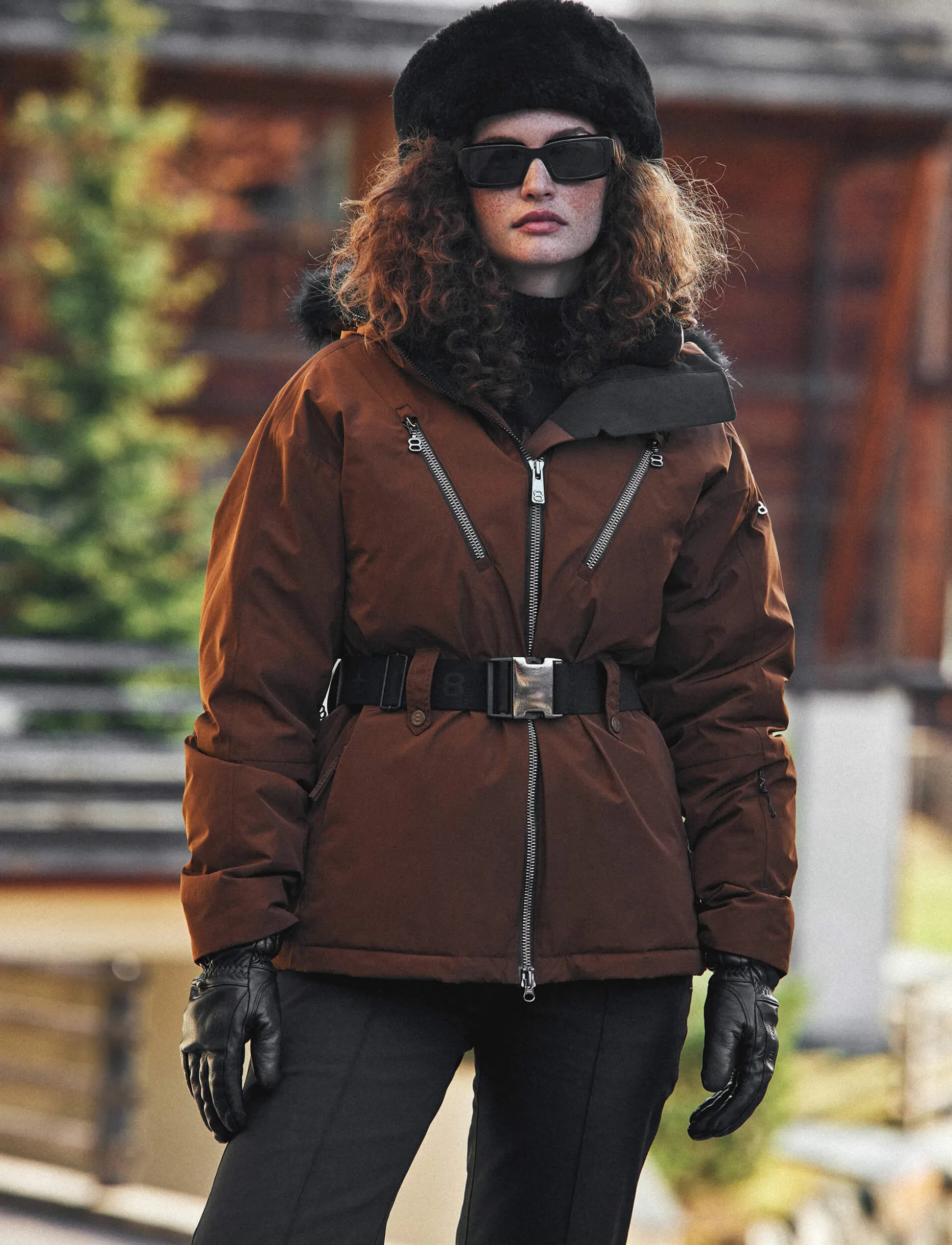 8848 Altitude Perla W Ski Jacket - Cashmere Brown Best