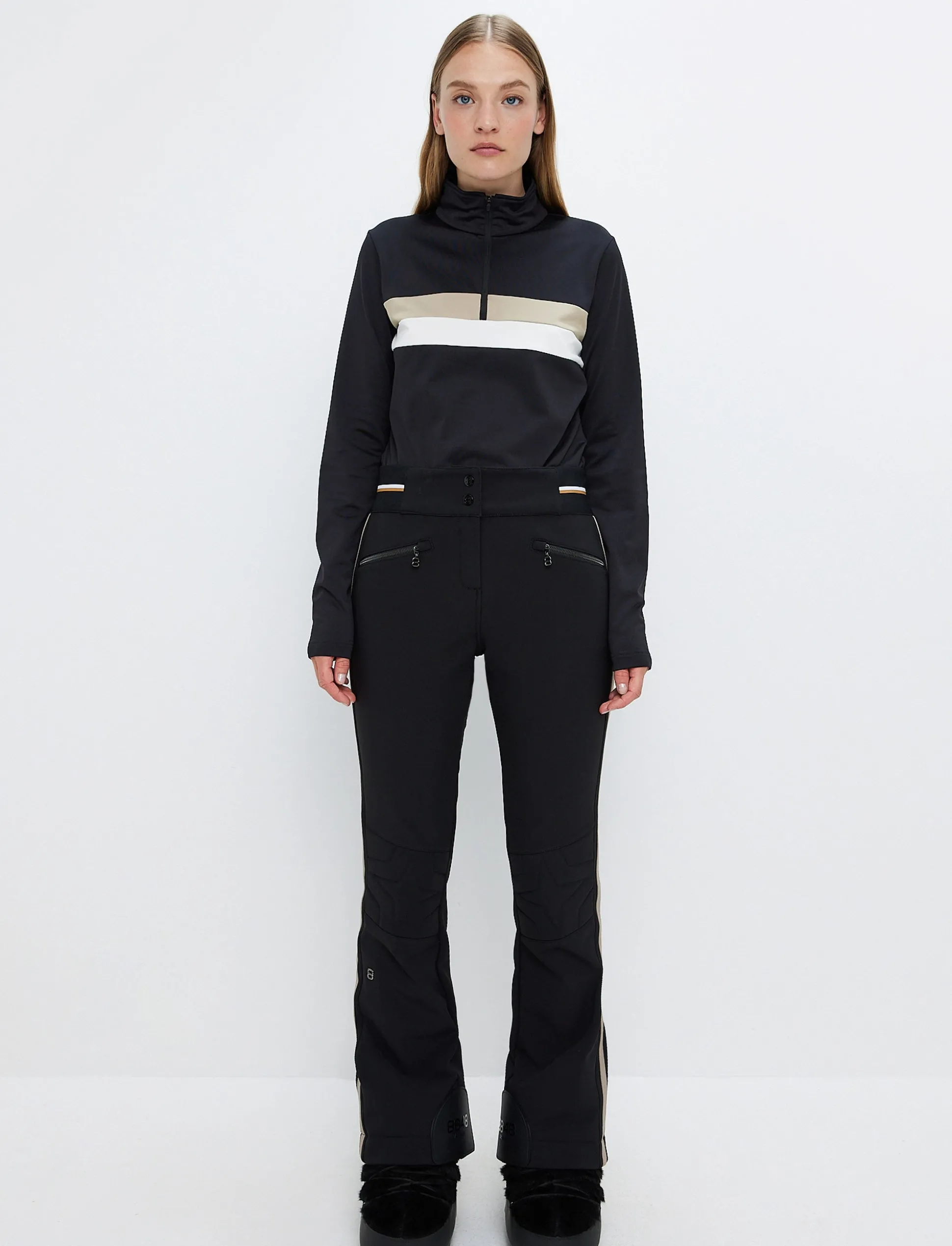 8848 Altitude Randy Star W Pant - Black/Beige New