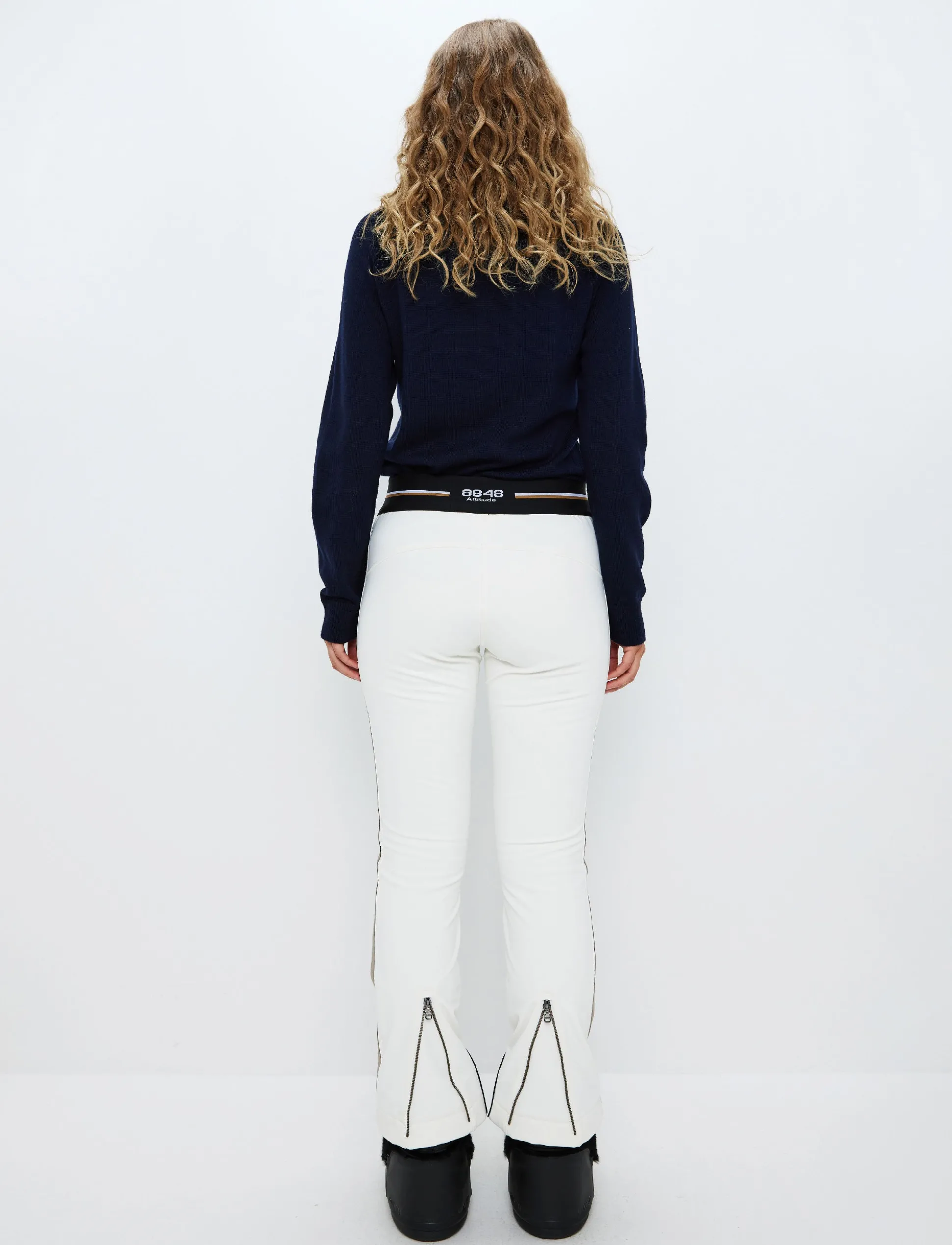 8848 Altitude Randy Star W Pant - Blanc/Beige New