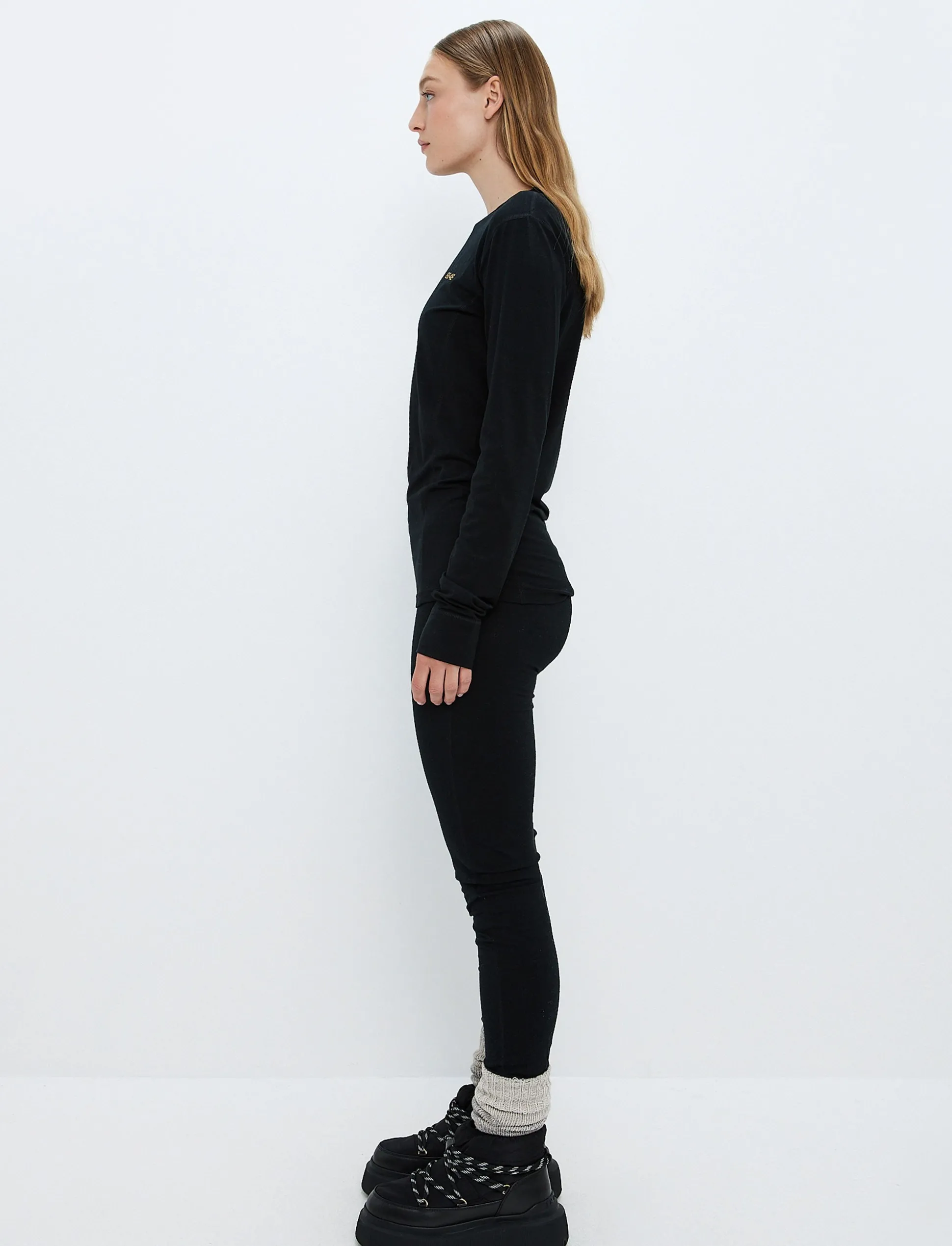 8848 Altitude Sami W Wool l/s - Black Best Sale