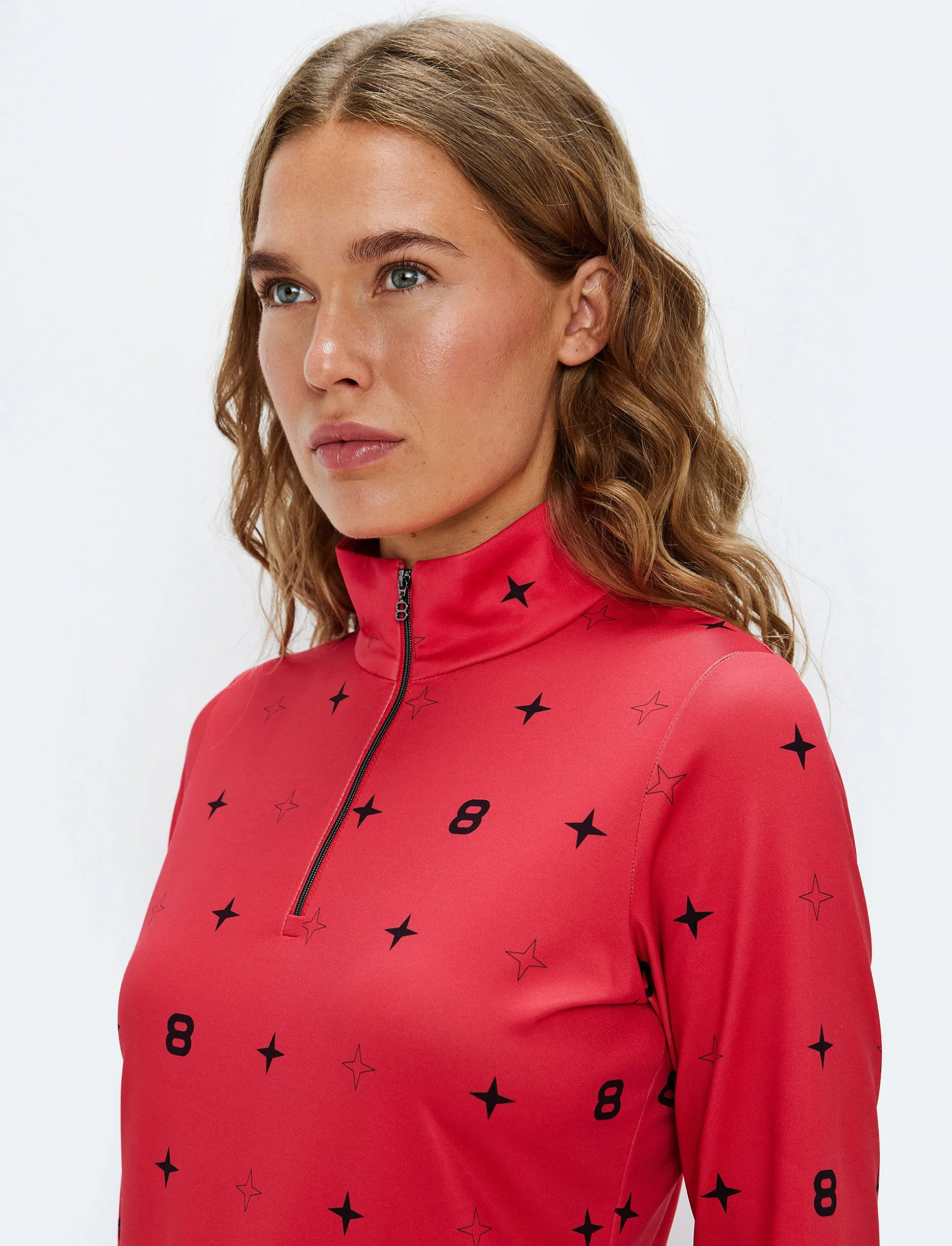 star_w_sweat__poinsetta_red_4.webp 8848 Altitude 8848 Star W Sweat - Poinsetta Red New