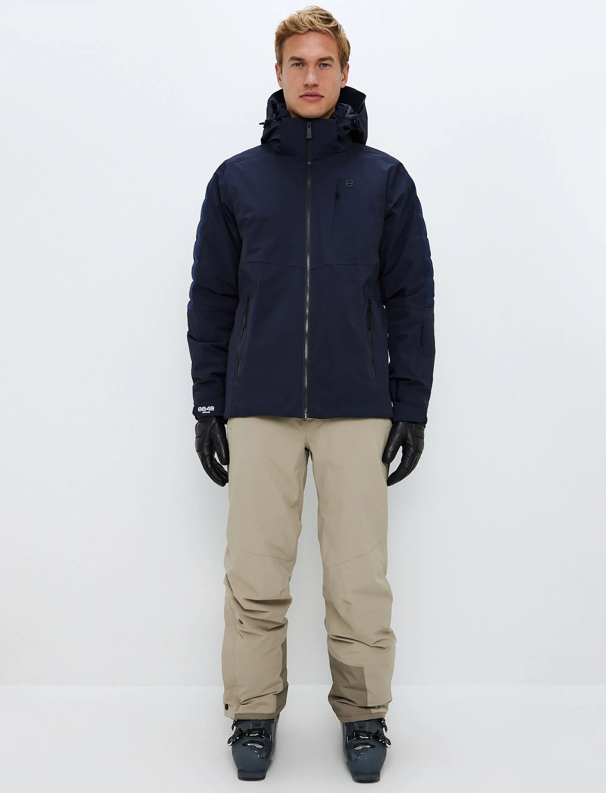 8848 Altitude Trident Jacket - Navy Shop
